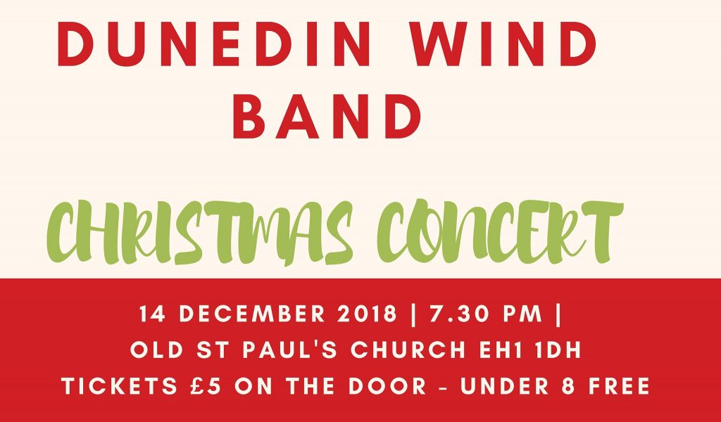 Christmas Concert 2018 Dunedin Wind Band